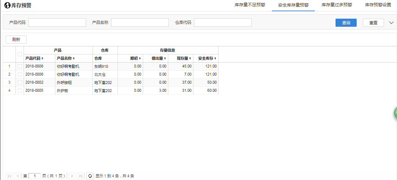 AL存货管理