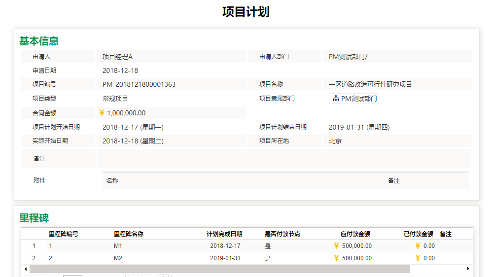 PM项目管理